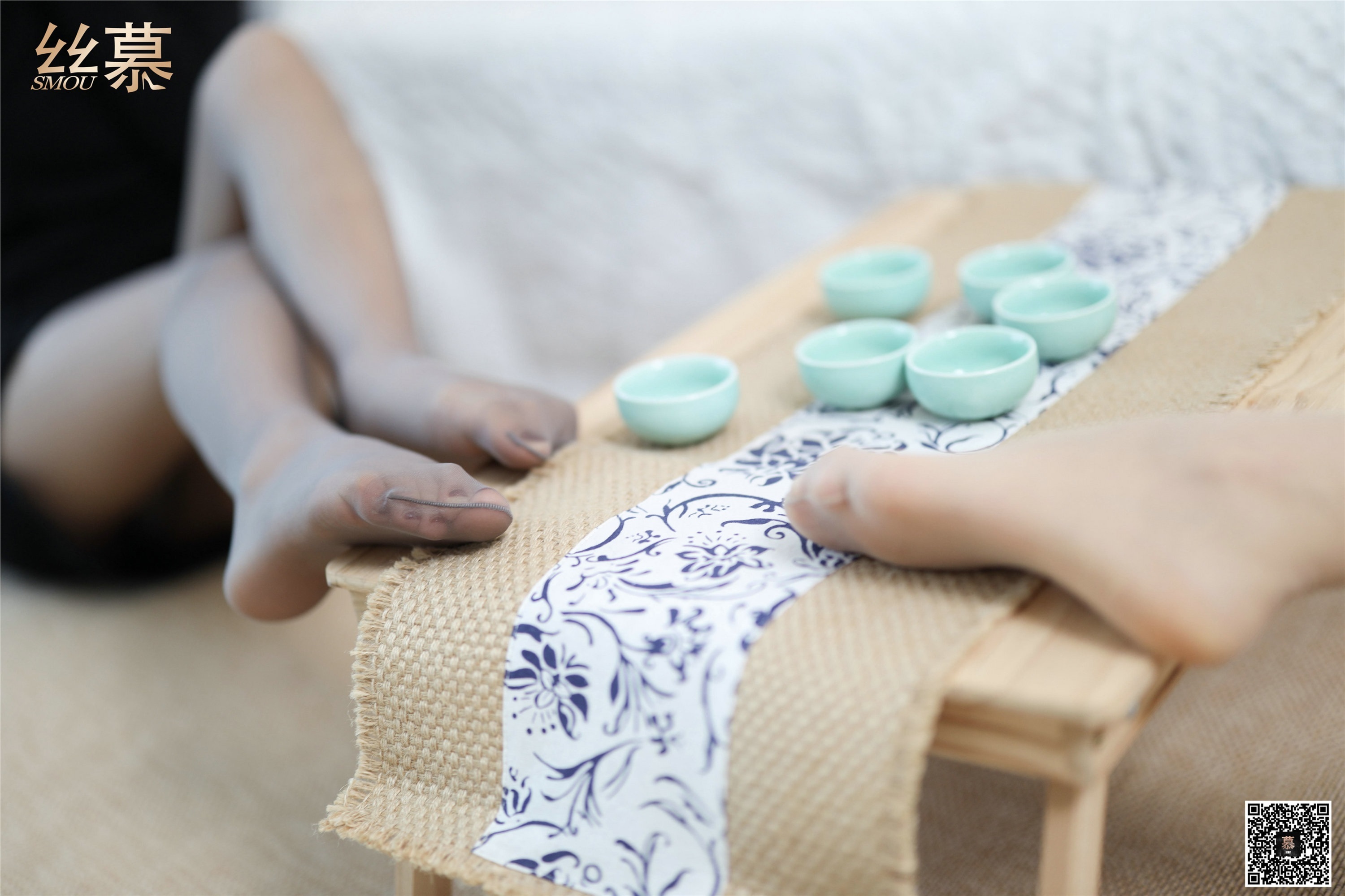 丝慕写真 特写集 TX042 米朵+新模 - 旗袍双美